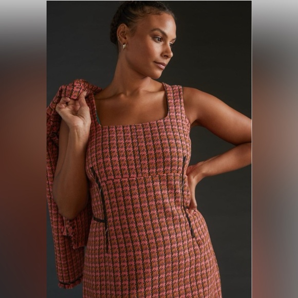 MAEVE by ANTHROPOLOGIE Maeve Tweed Fringe Set - Picture 5 of 13